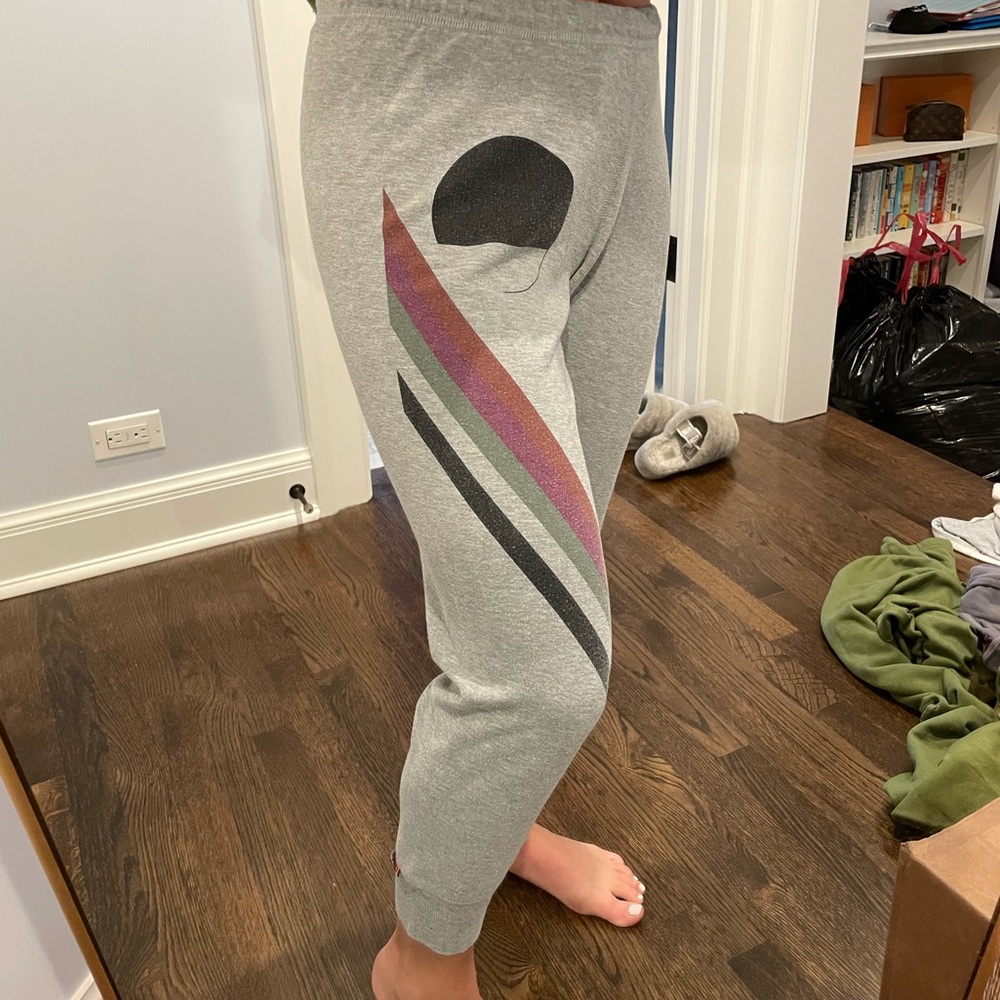Free City cropped grey sweatpants